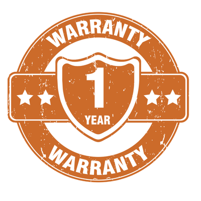 1 Year Warranty
