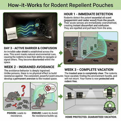 Endure Mole Repellent Pouches