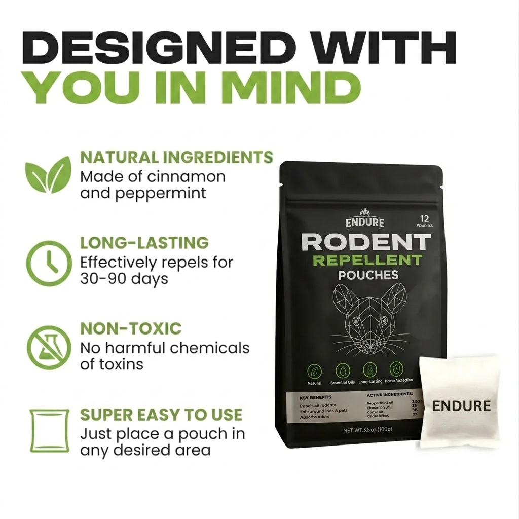 Endure Mole Repellent Pouches