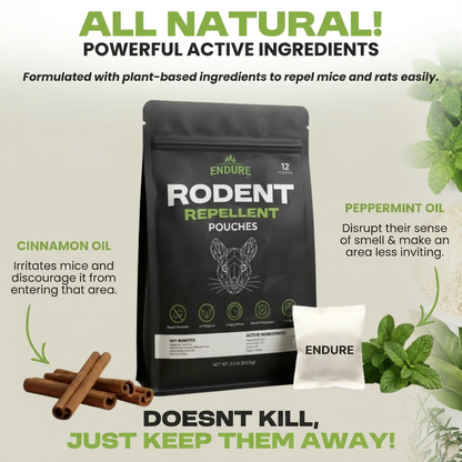 Endure Mole Repellent Pouches